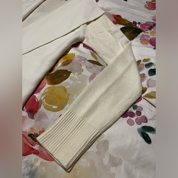 R&W off-white cream open front sweater - BRAND NEW! Size: XS - Picture 4 of 6